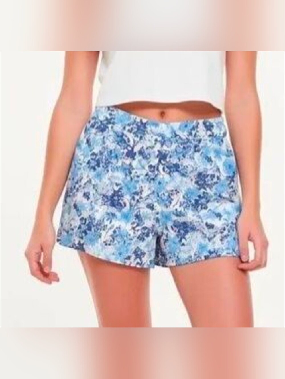 Bundle Of Two Pair Abercrombie & Fitch Cotton/Linen Shorts, Size M